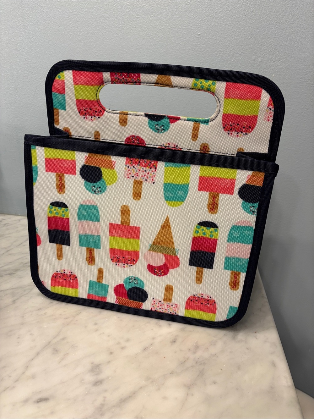 Thirty-One Double Duty Caddy in Sweet Sprinkles, NWOT